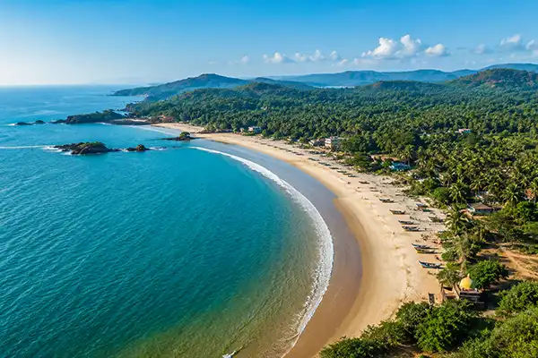 Beautiful Gokarna main beach