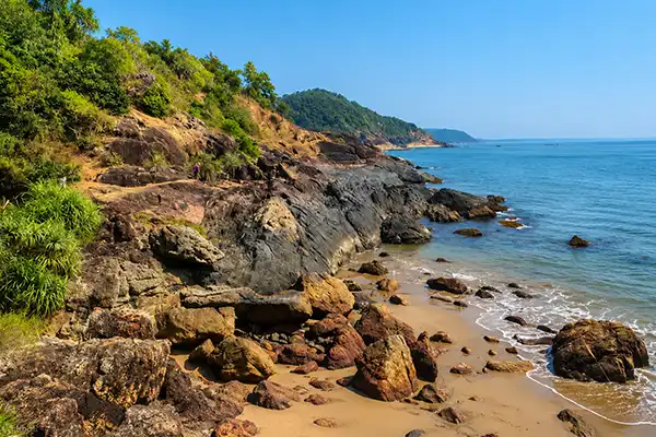 Pristine sands of Paradise Beach